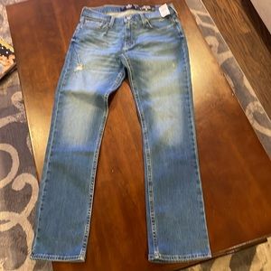 Mens Hollister Straight Jeans 30x32